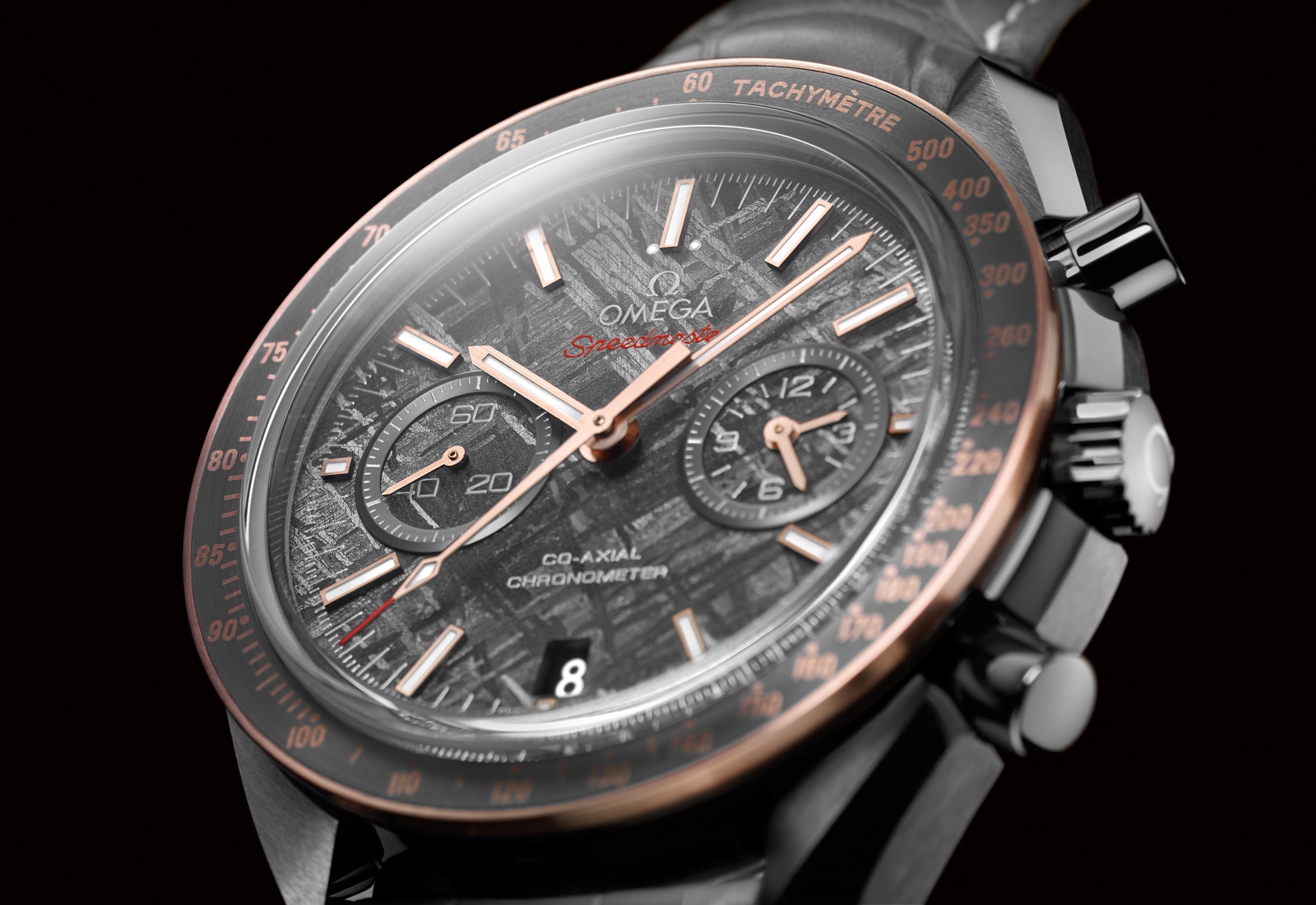 Omega Speedmaster Grey Side of the Moon Meteorite