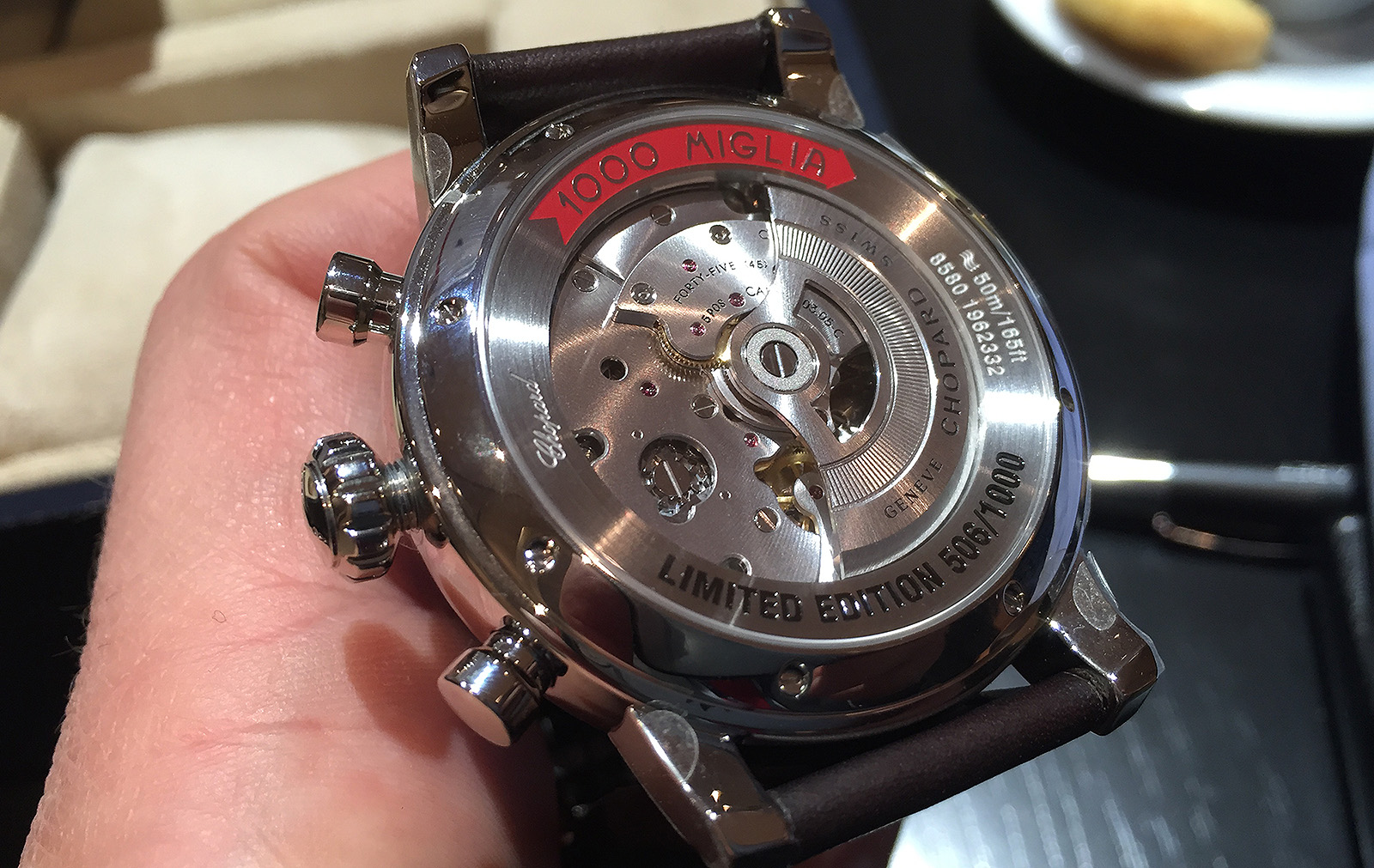 Chopard Mille Miglia 2016 XL Race Edition trasera