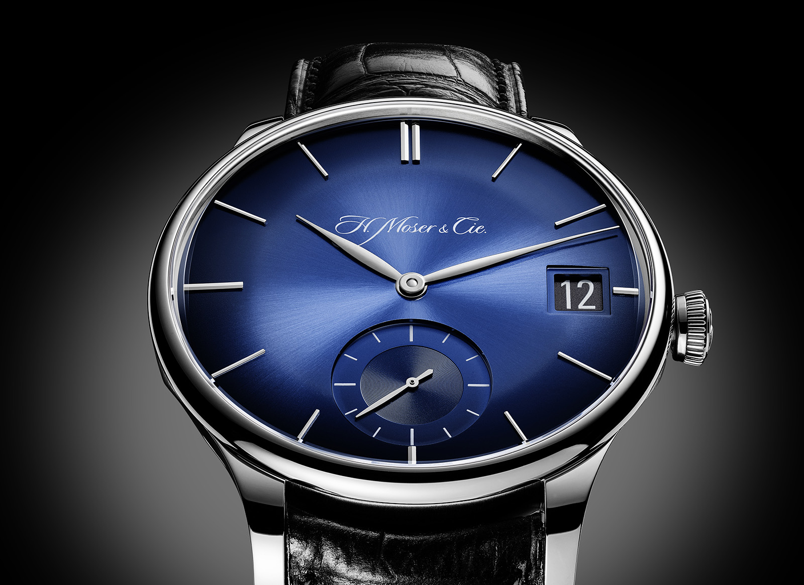 H. Moser Venturer Big Date White Gold B1