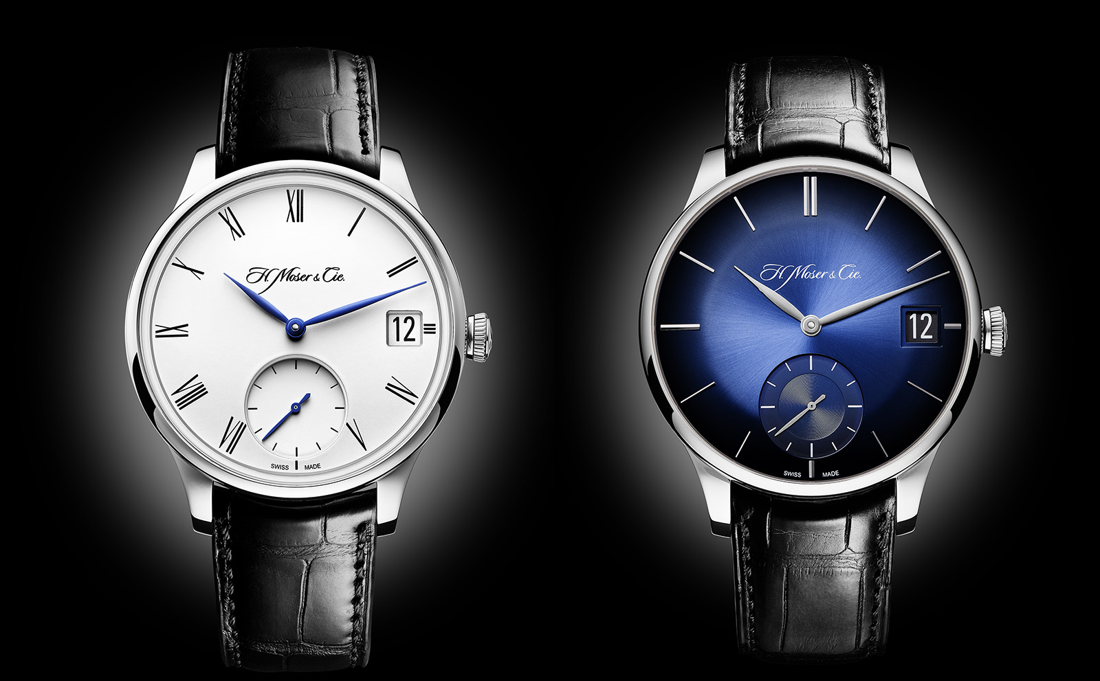 H. Moser Venturer Big Date White Gold