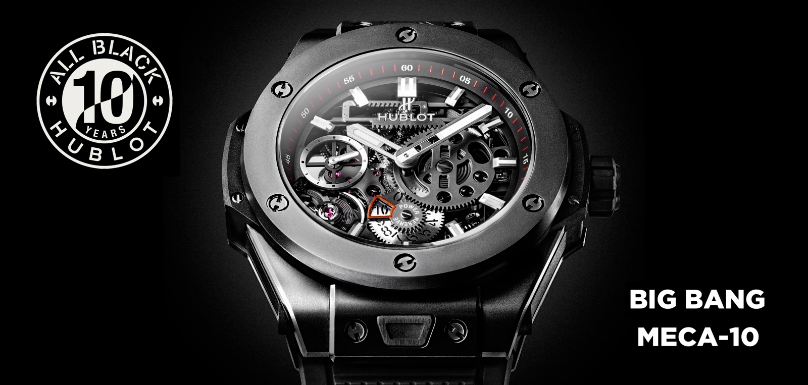 Hublot en Baselworld 2016 - Big Bang MECA-10 All Black - cover