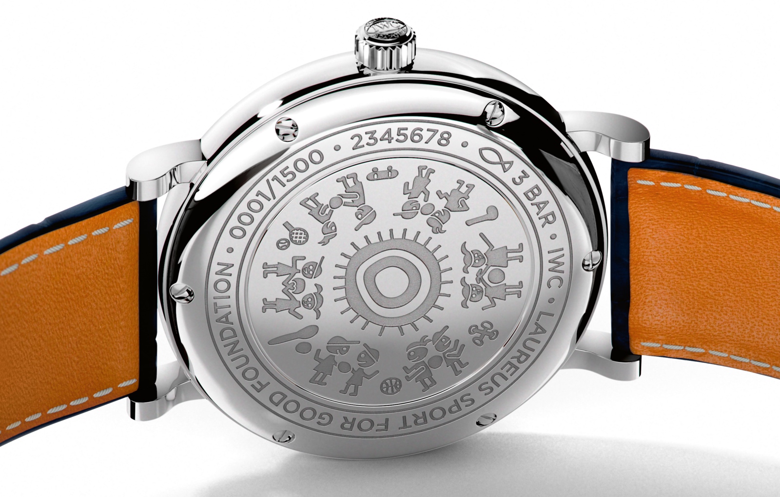 IWC-Portofino-Automatic-Moonphase-Laureus Sport-Back