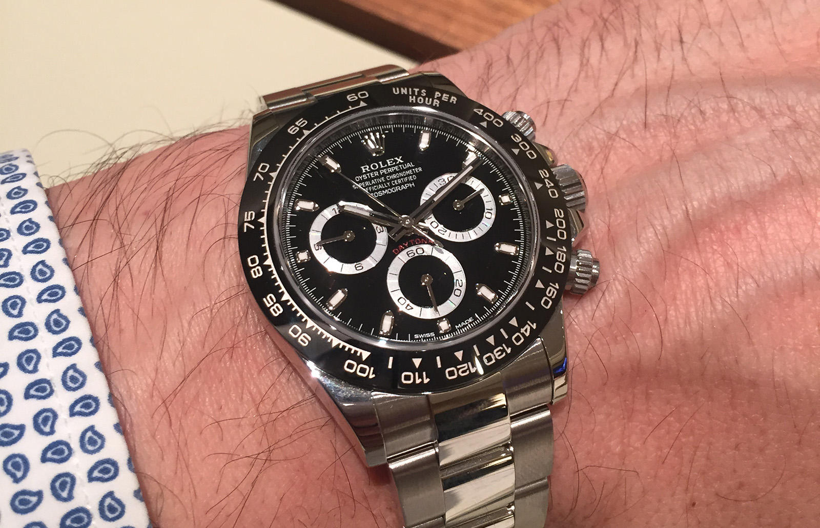 Rolex Daytona Cerachrome black 1