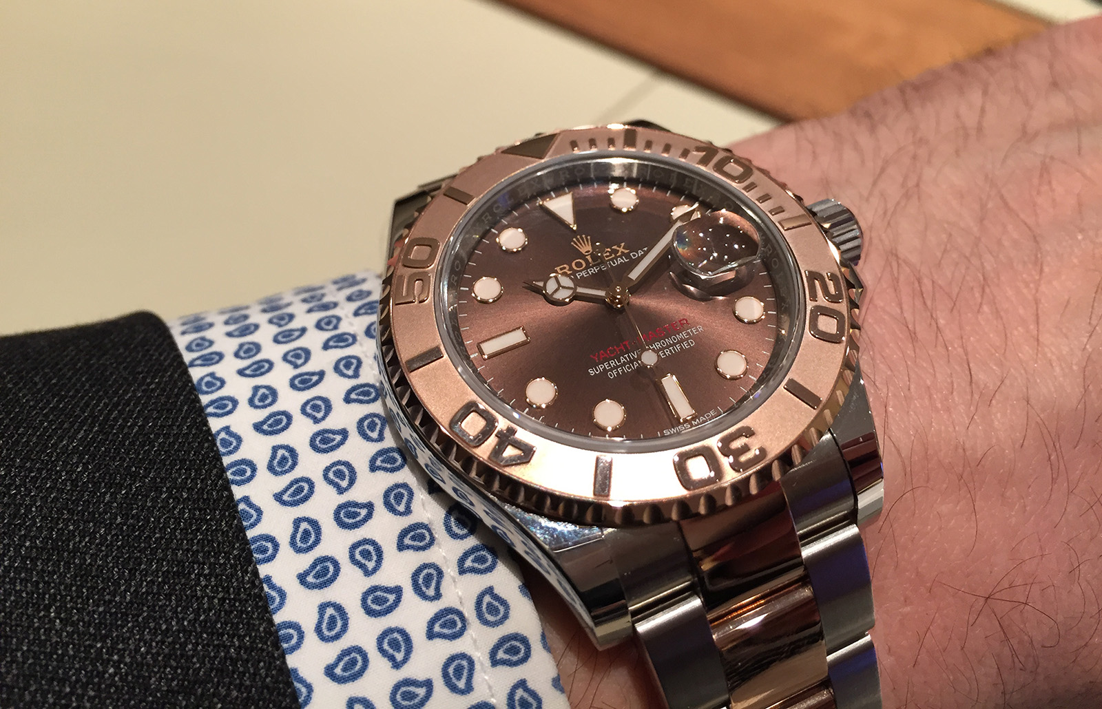 Rolex Yacht-Master 40 Everose Rolesor