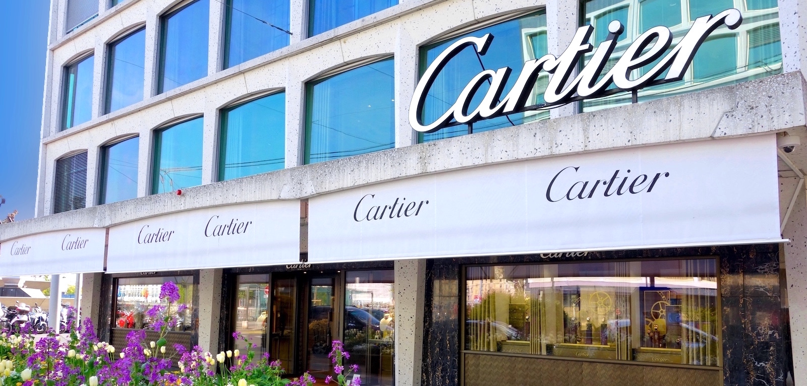 Boutique Cartier de Ginebra
