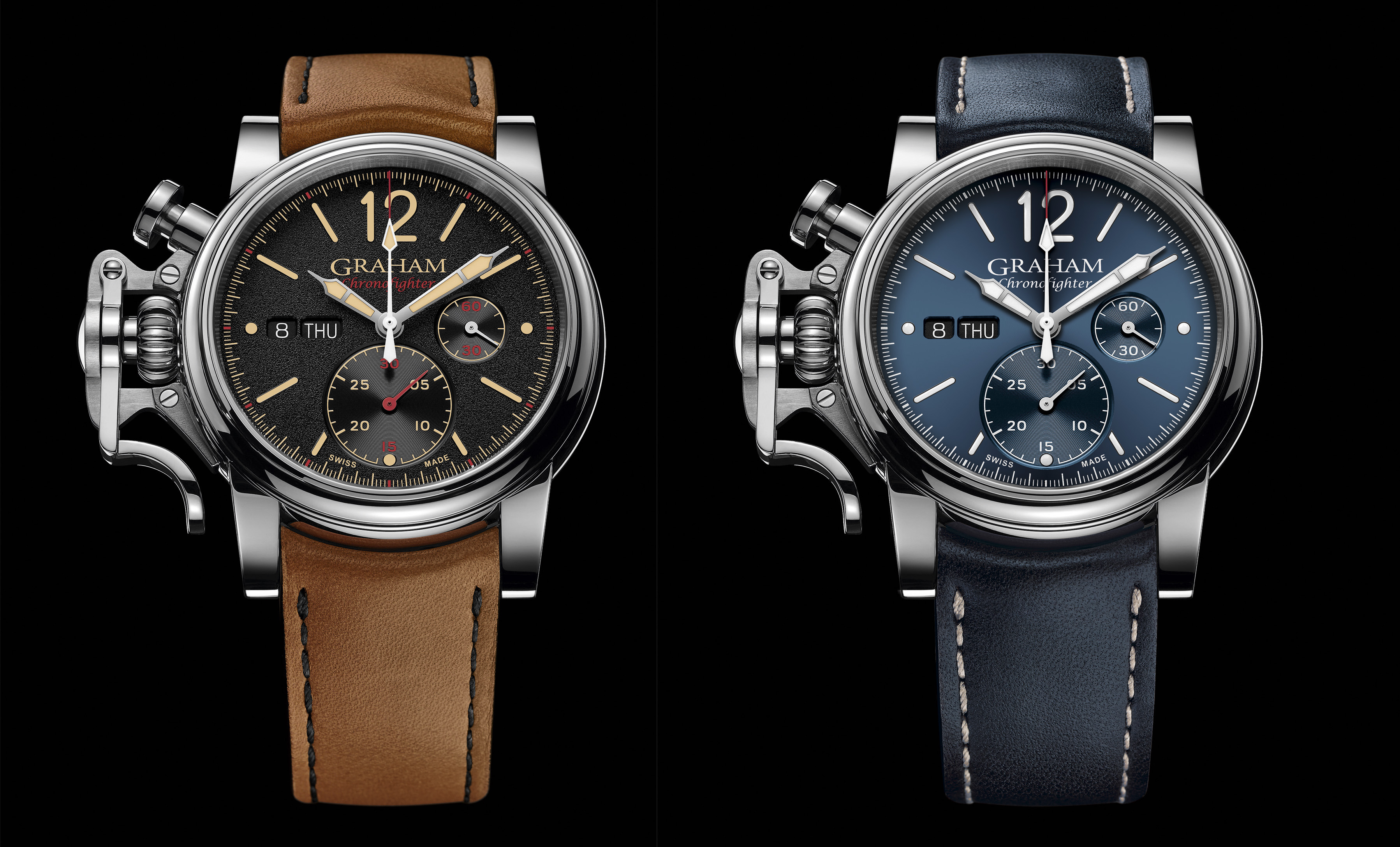 Graham Chronofighter Vintage cuatro versiones para celebrar su 15 aniversario Watch Test