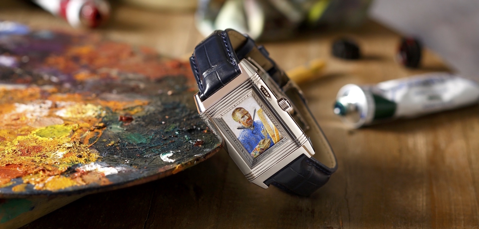 JLC Reverso Van Gogh self portrait - cover