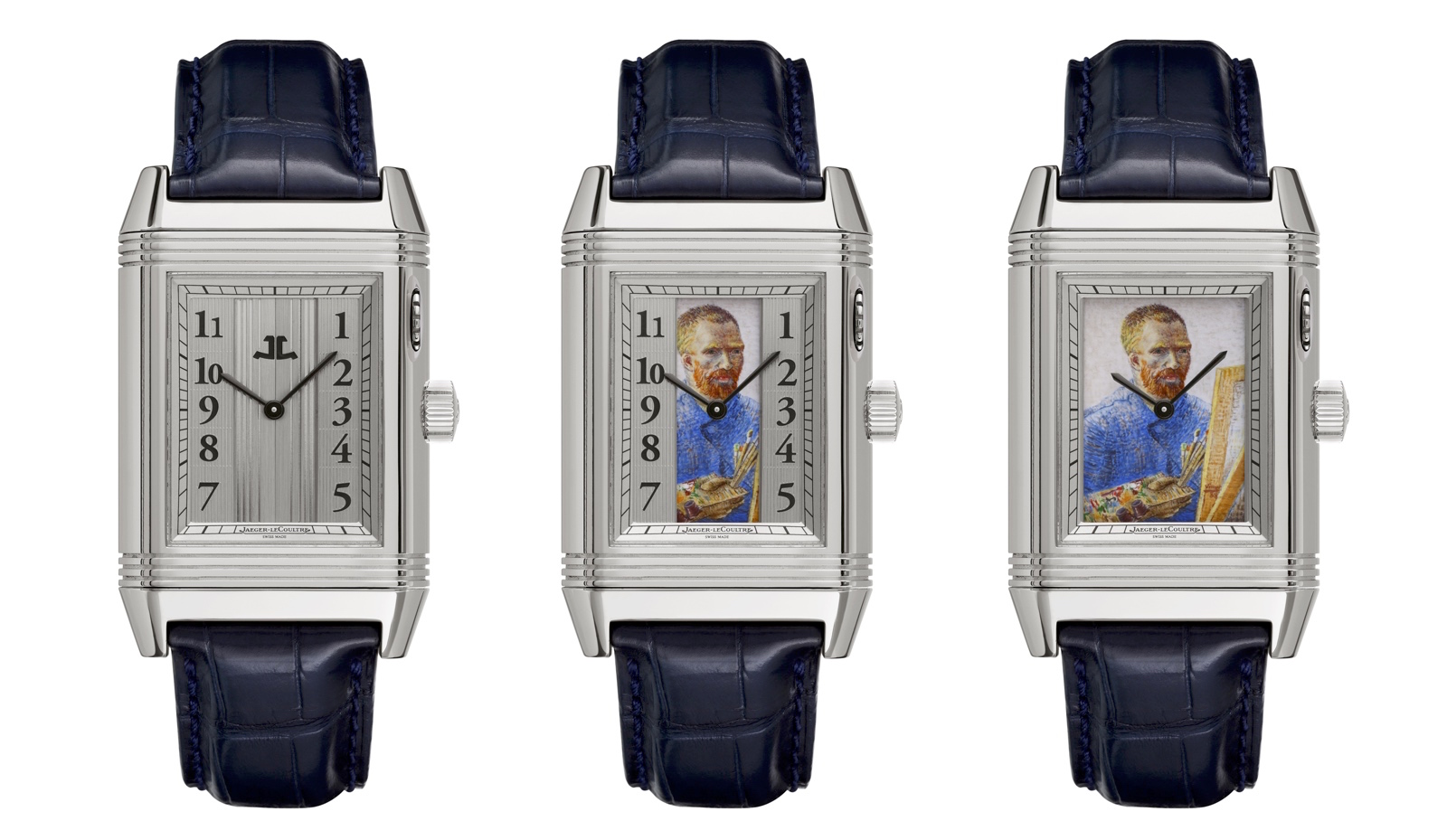 JLC Reverso Van Gogh self portrait - fases