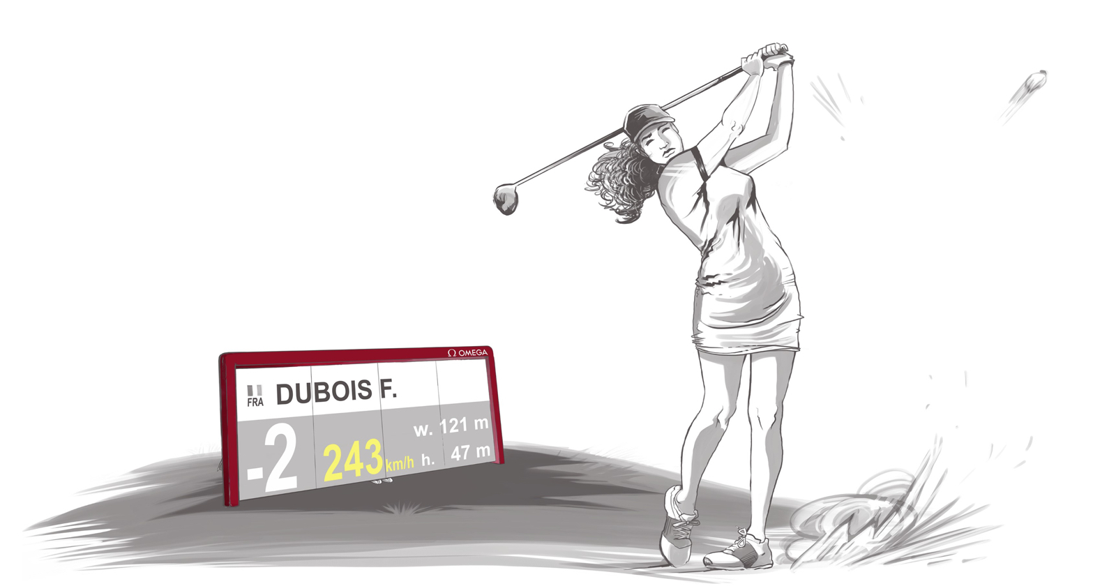 Marcador Golf Omega JJOO RIO 2016