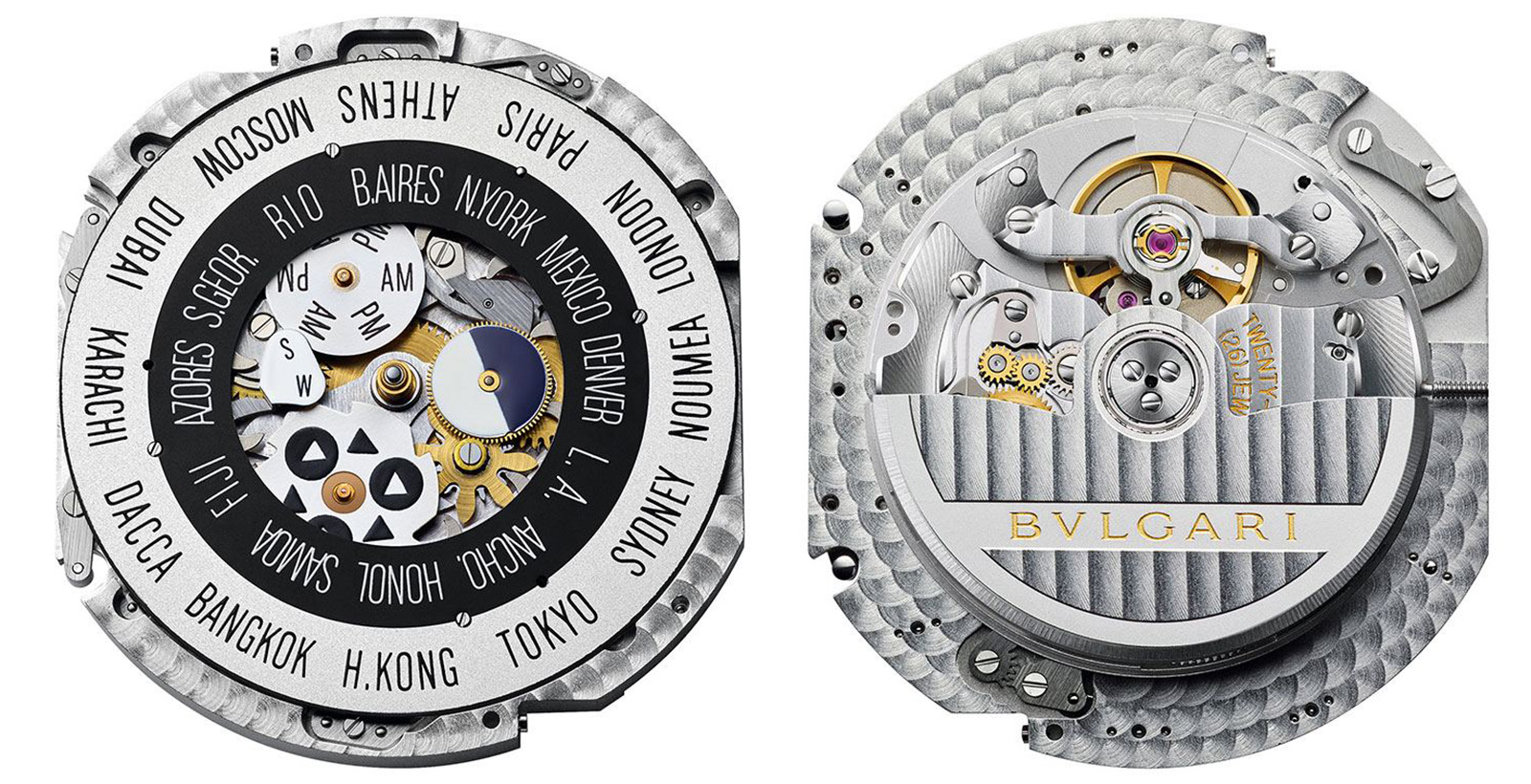 Bulgari Hora Domus Dual Timezone - calibre