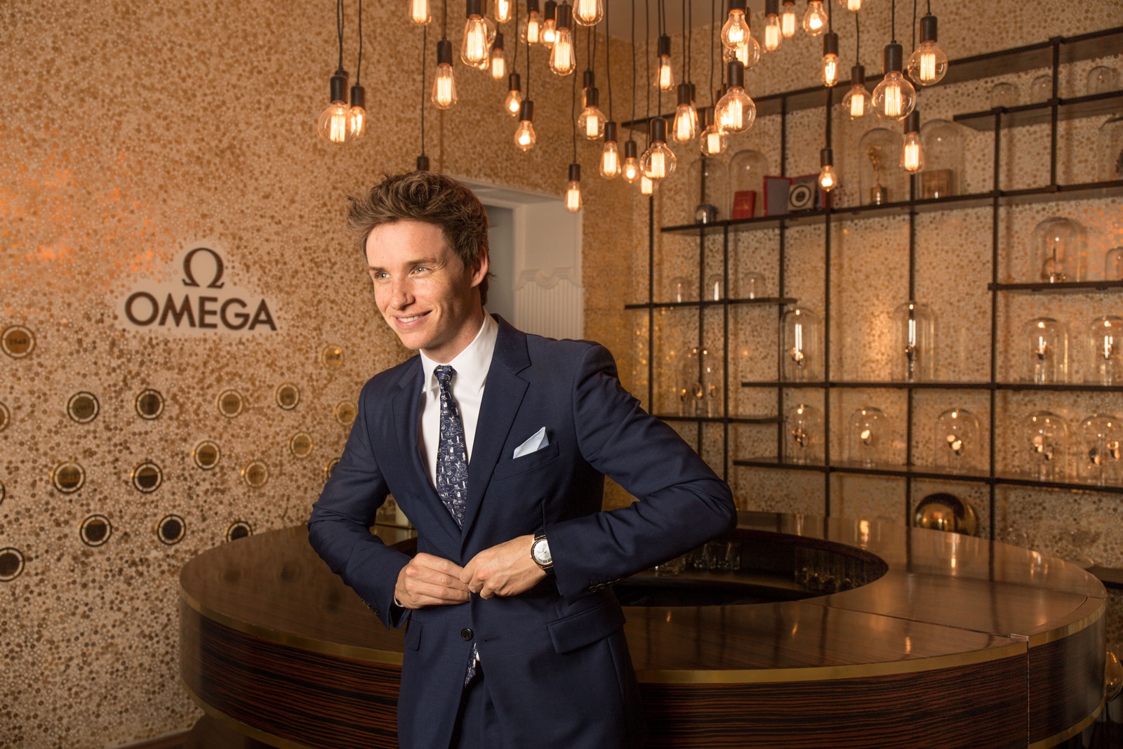 Omega House Eddie Redmayne