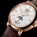 A. Lange & Söhne Saxonia Moon Phase. Exquisita genialidad.