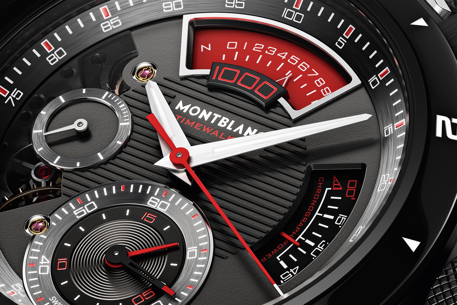 Montblanc SIHH 2017 TimeWalker Chronograph 1000 Limited Edition Detail