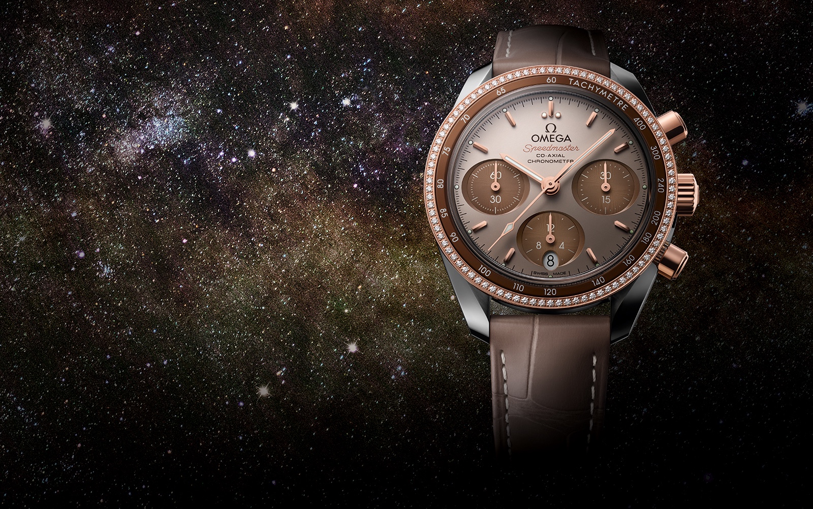 Omega Speedmaster 38 Cappuccino Pre-Basel 2017