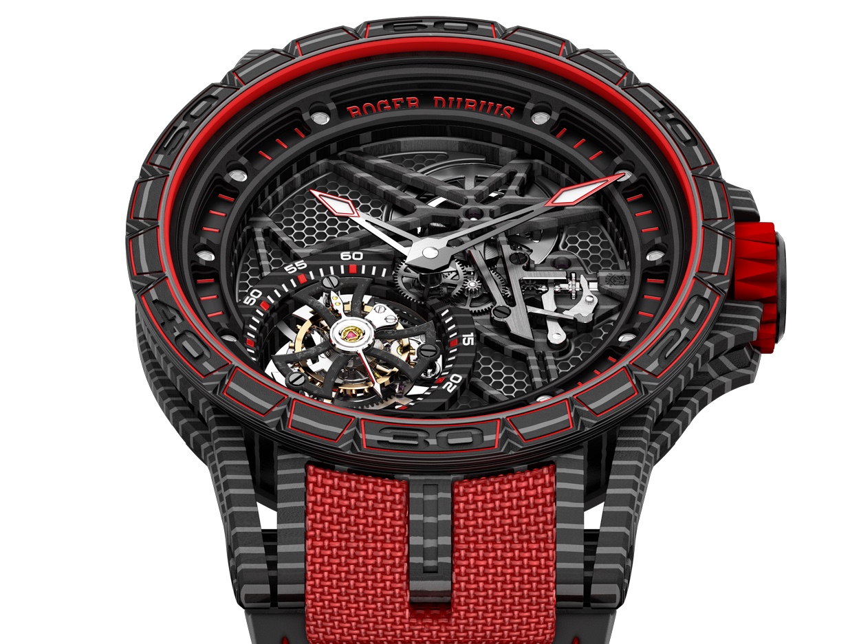 Roger Dubuis Excalibur Spider Carbon Detail
