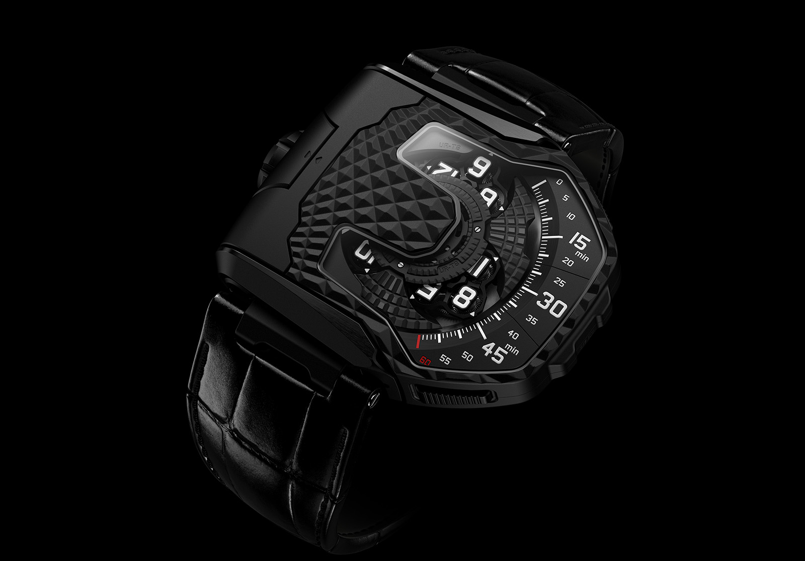 URWERK UR-T8 Black - 1