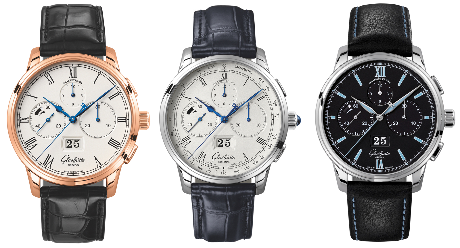 Glashutte Original Senator Chronograph Panorama Date All Models