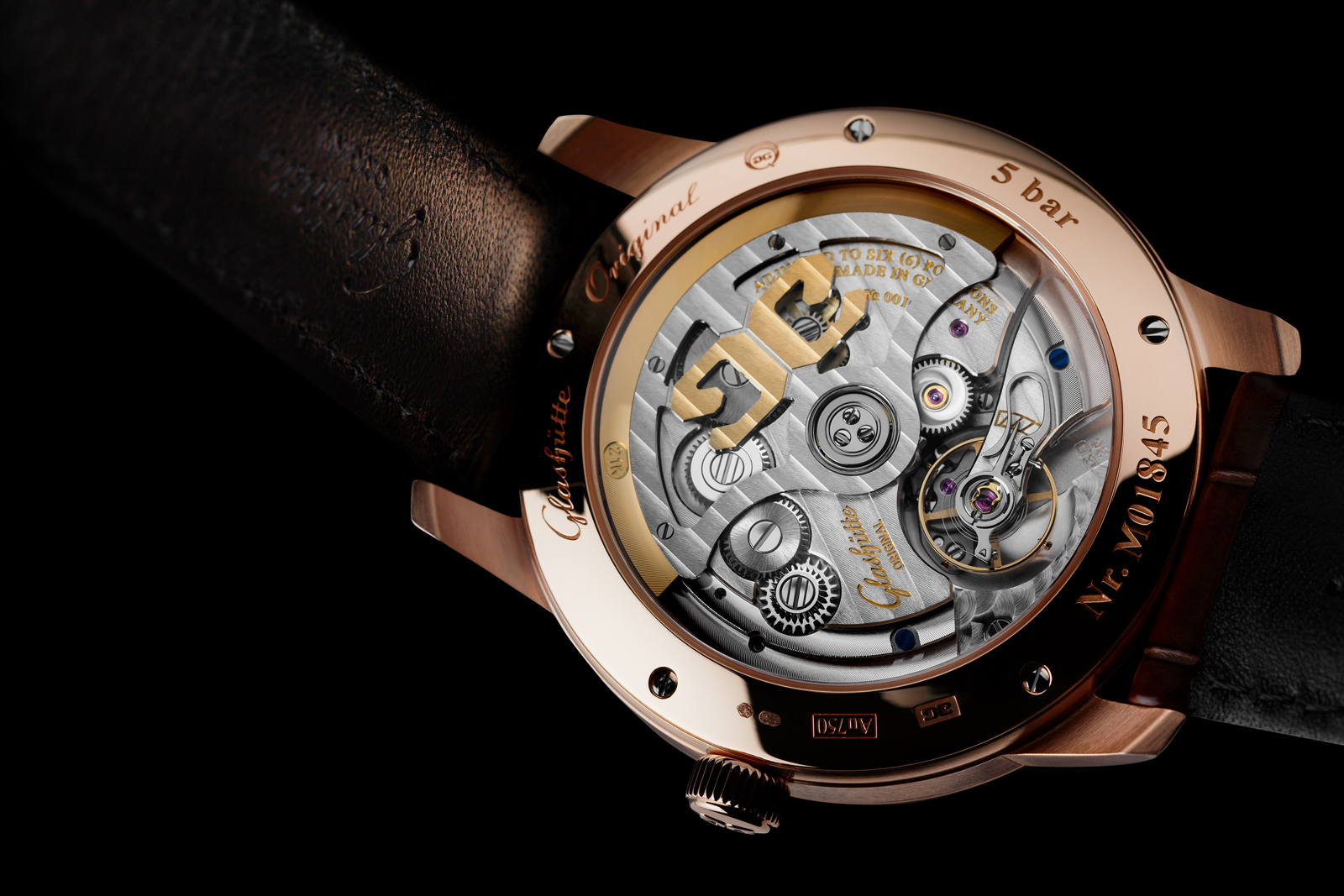 Glashutte Original Senator Excellence Perpetual Calendar Back