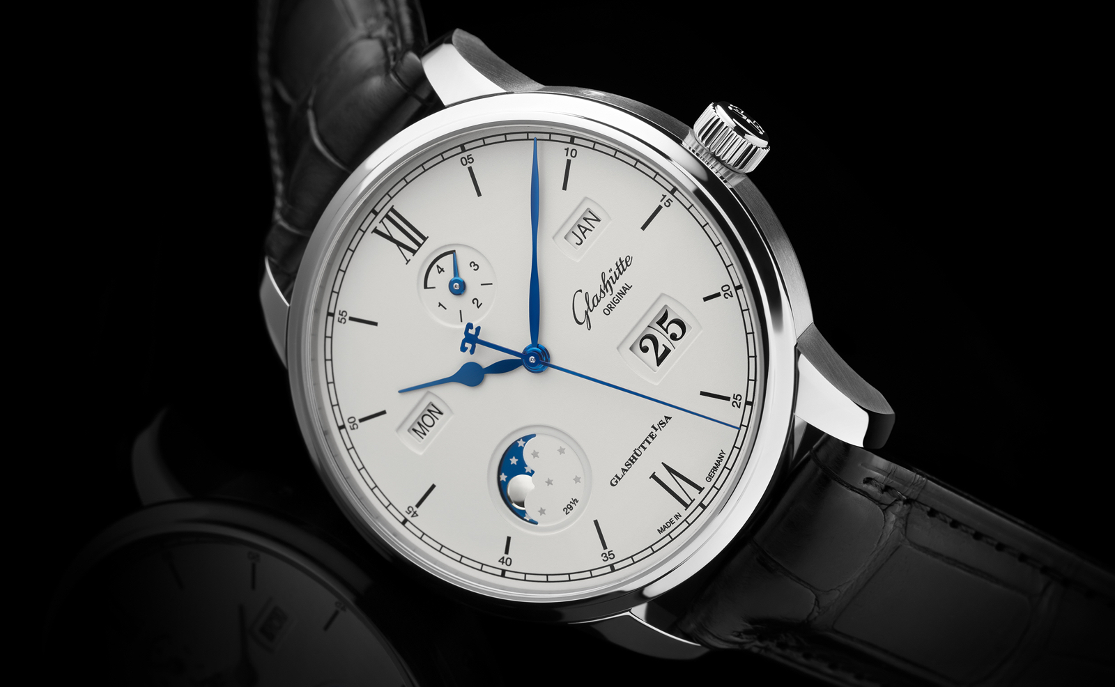 Glashutte Original Senator Excellence Perpetual Calendar Steel 1