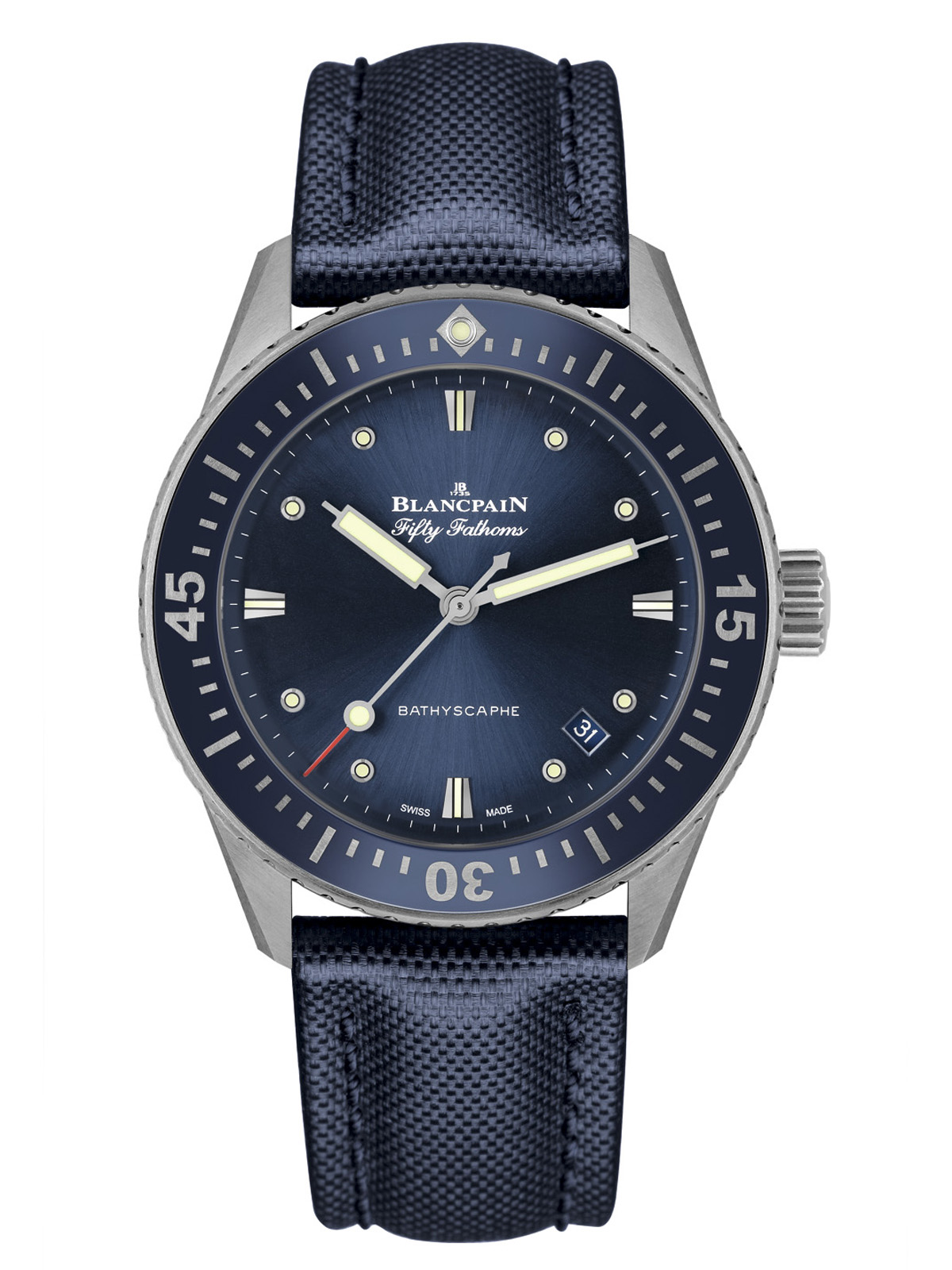 Blancpain Fifty Fathoms Bathyscaphe 38 mm