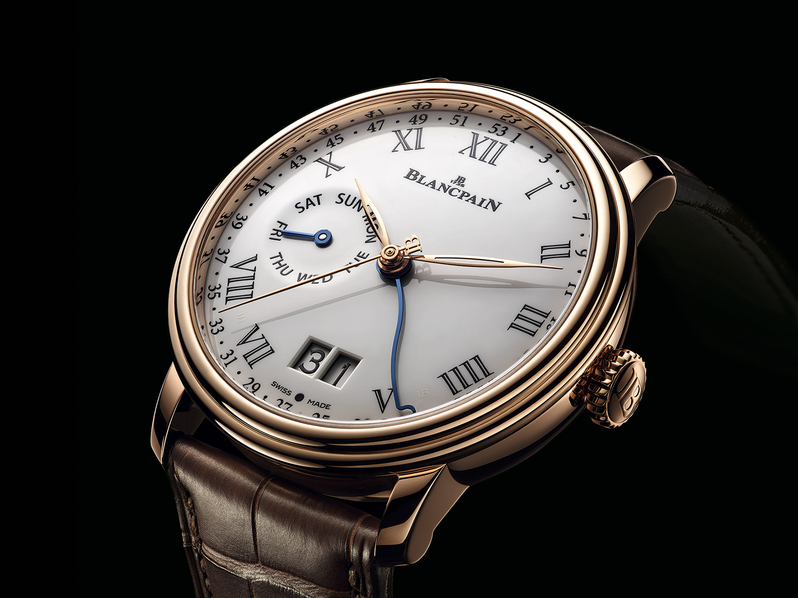 Blancpain Villeret Semainier Grande Date 8 Jours