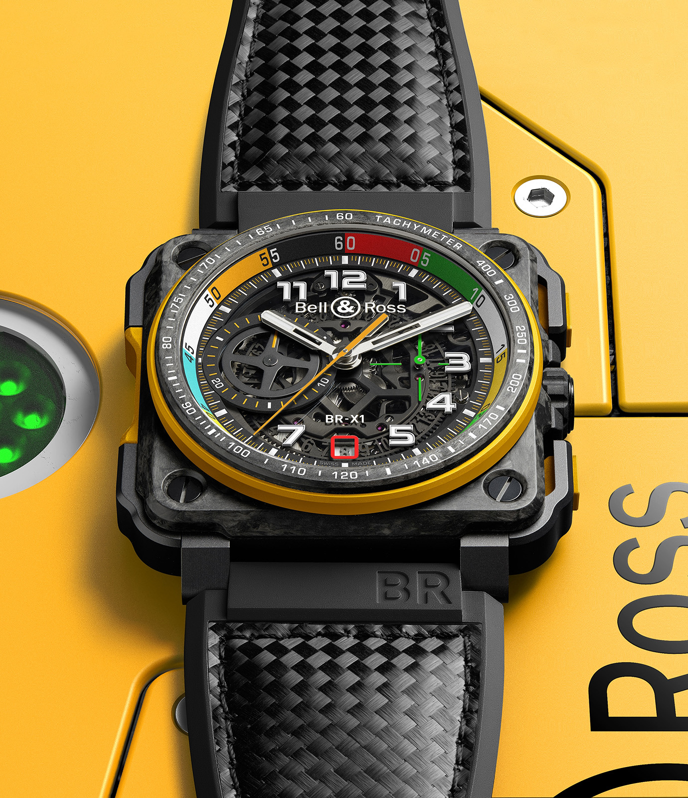 Bell & Ross BR 03-94 RS17 Skeleton Chronograph