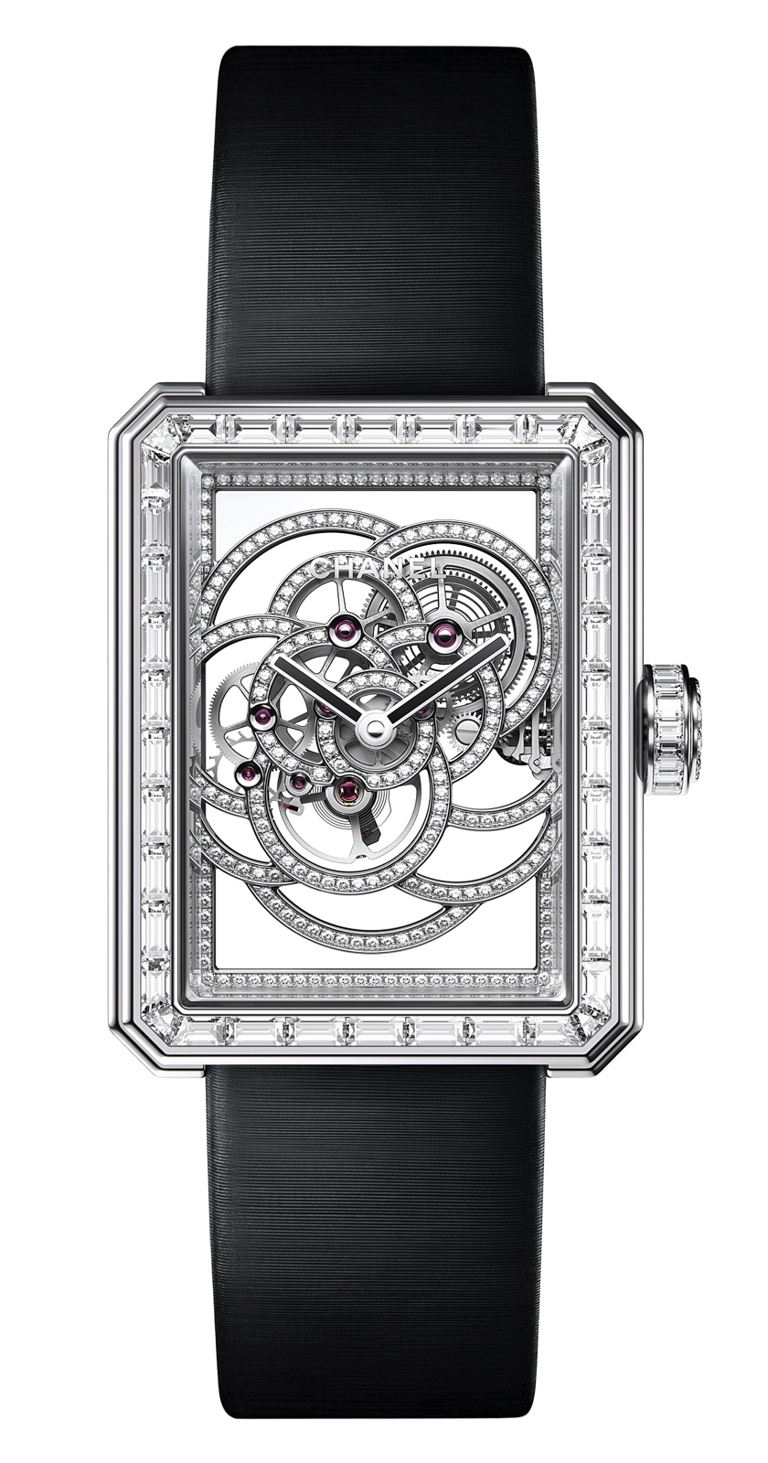 Chanel en Baselworld 2017 - Premiere Camelia Skeleton Sertie