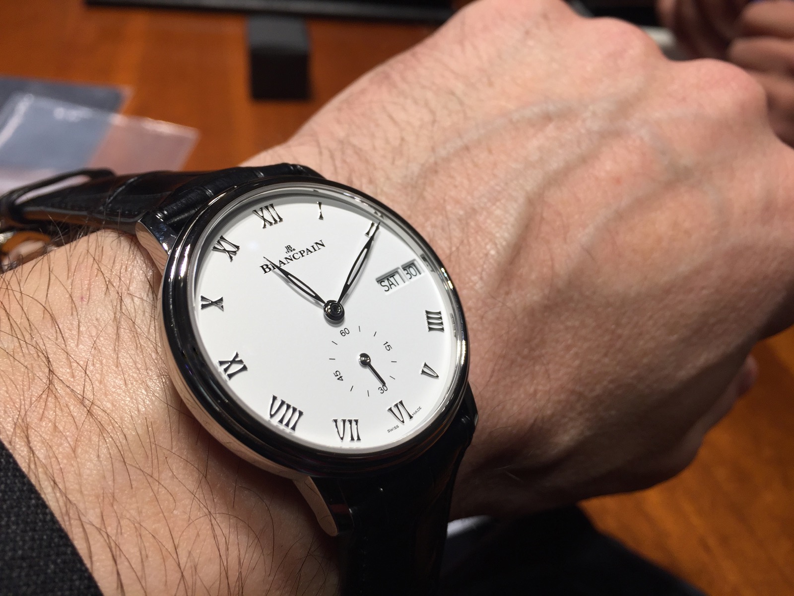 Blancpain Villeret Jour Date