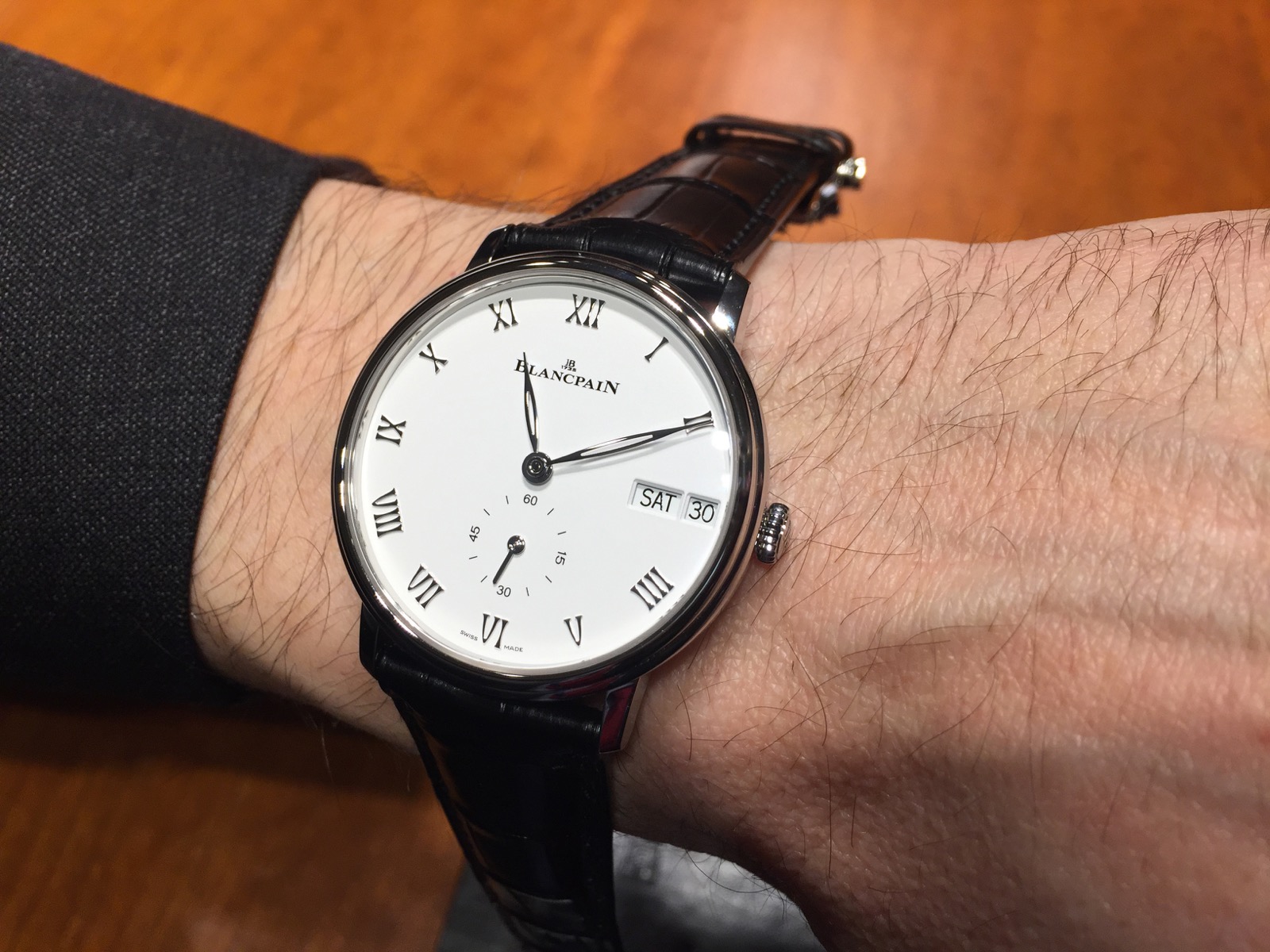 Blancpain Villeret Jour Date