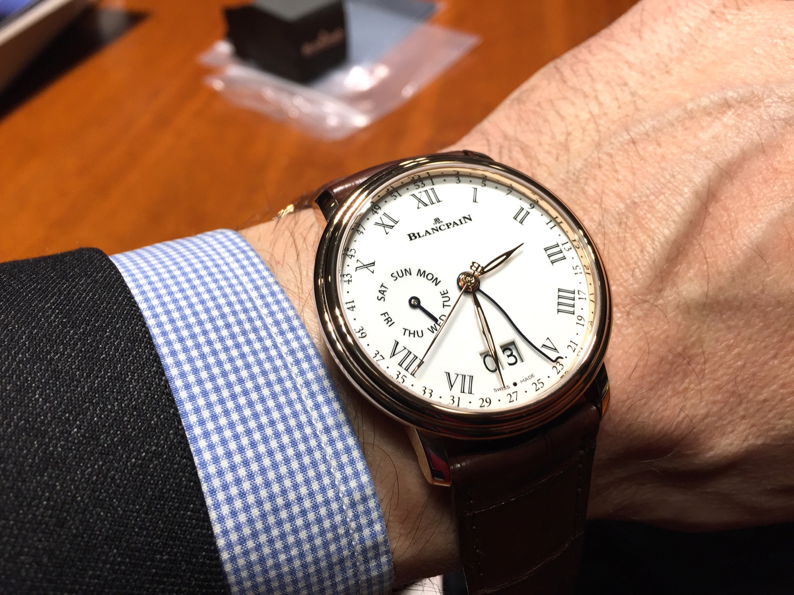 Blancpain Villeret Semainier Grand Date 8 jours
