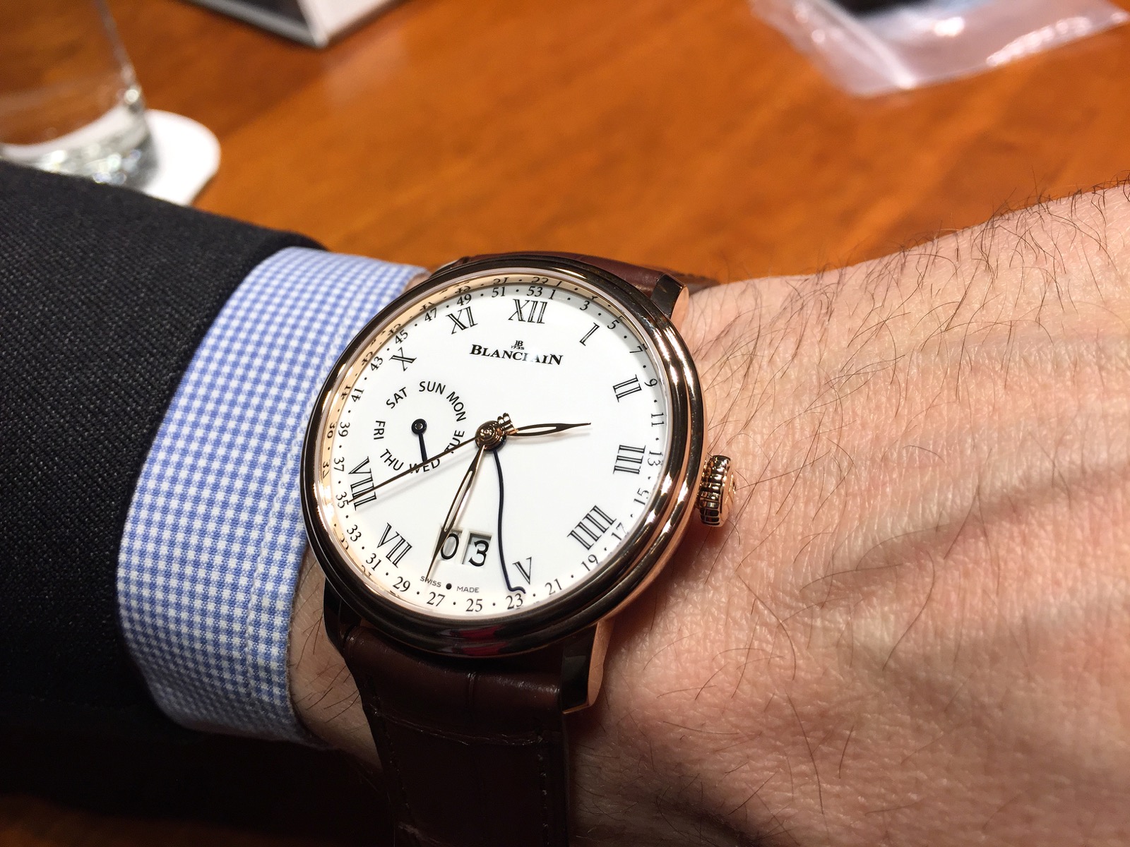 Blancpain Villeret Semainier Grand Date 8 jours
