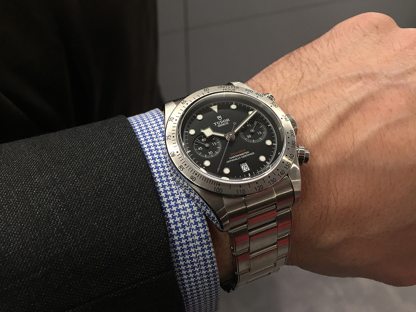 Tudor Heritage Black Bay Chrono