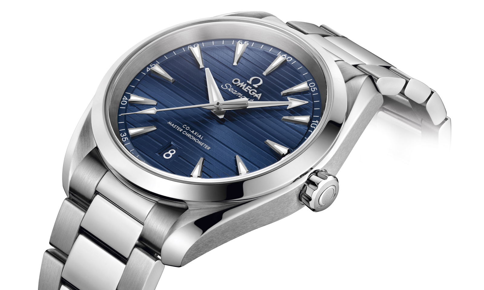 Omega Seamaster Aqua Terra Master Chronometer Acero Brazalete Detail