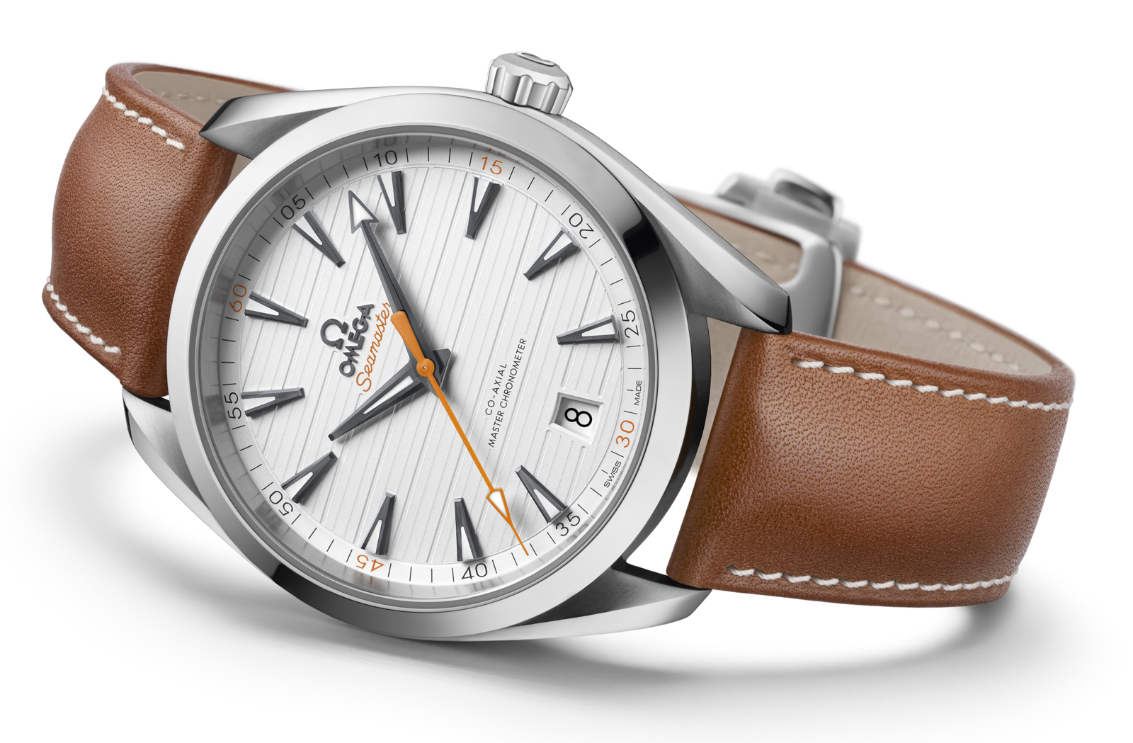 Omega Seamaster Aqua Terra Master Chronometer Acero Detail