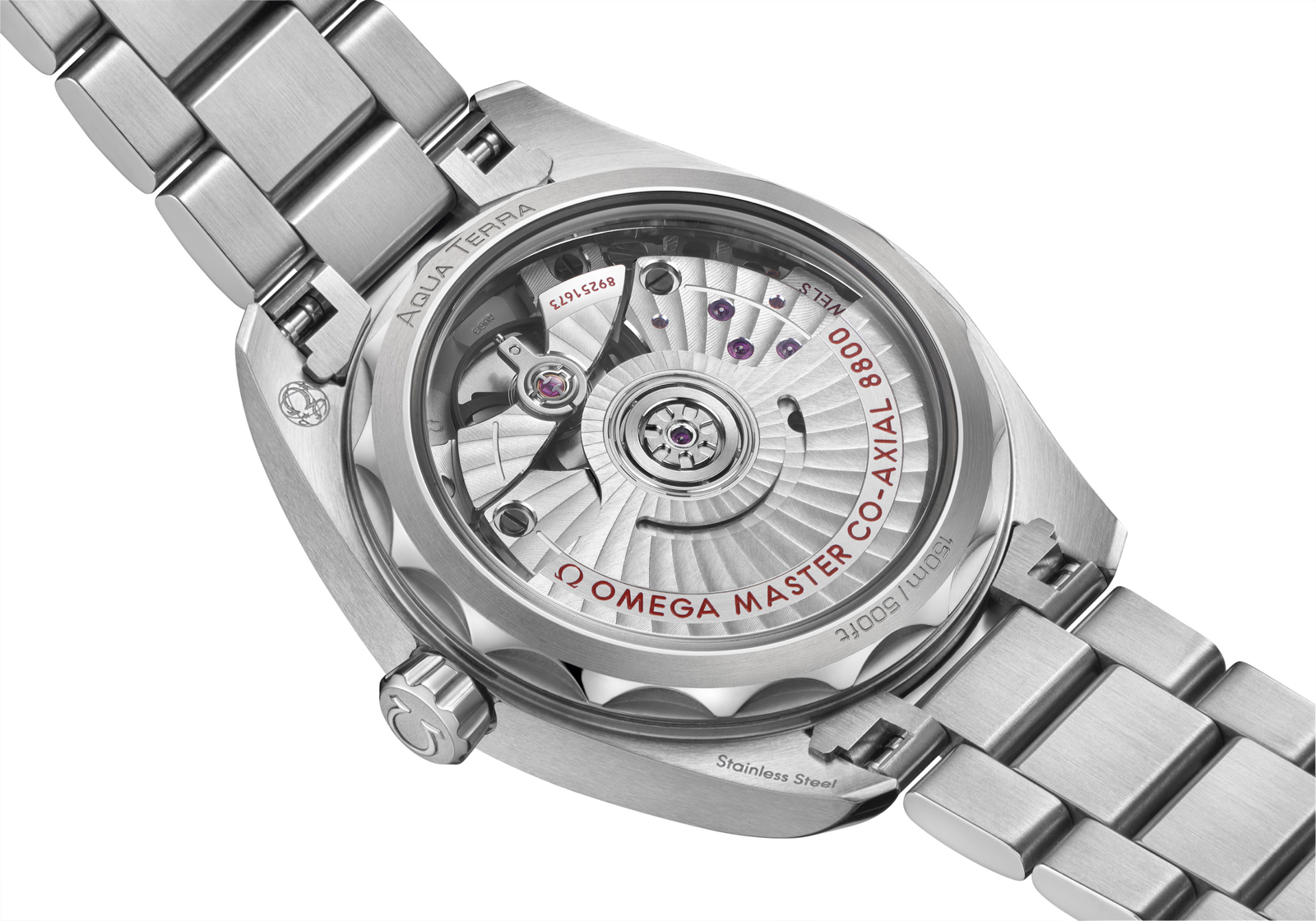 Omega Seamaster Aqua Terra Master Chronometer Back Ladies
