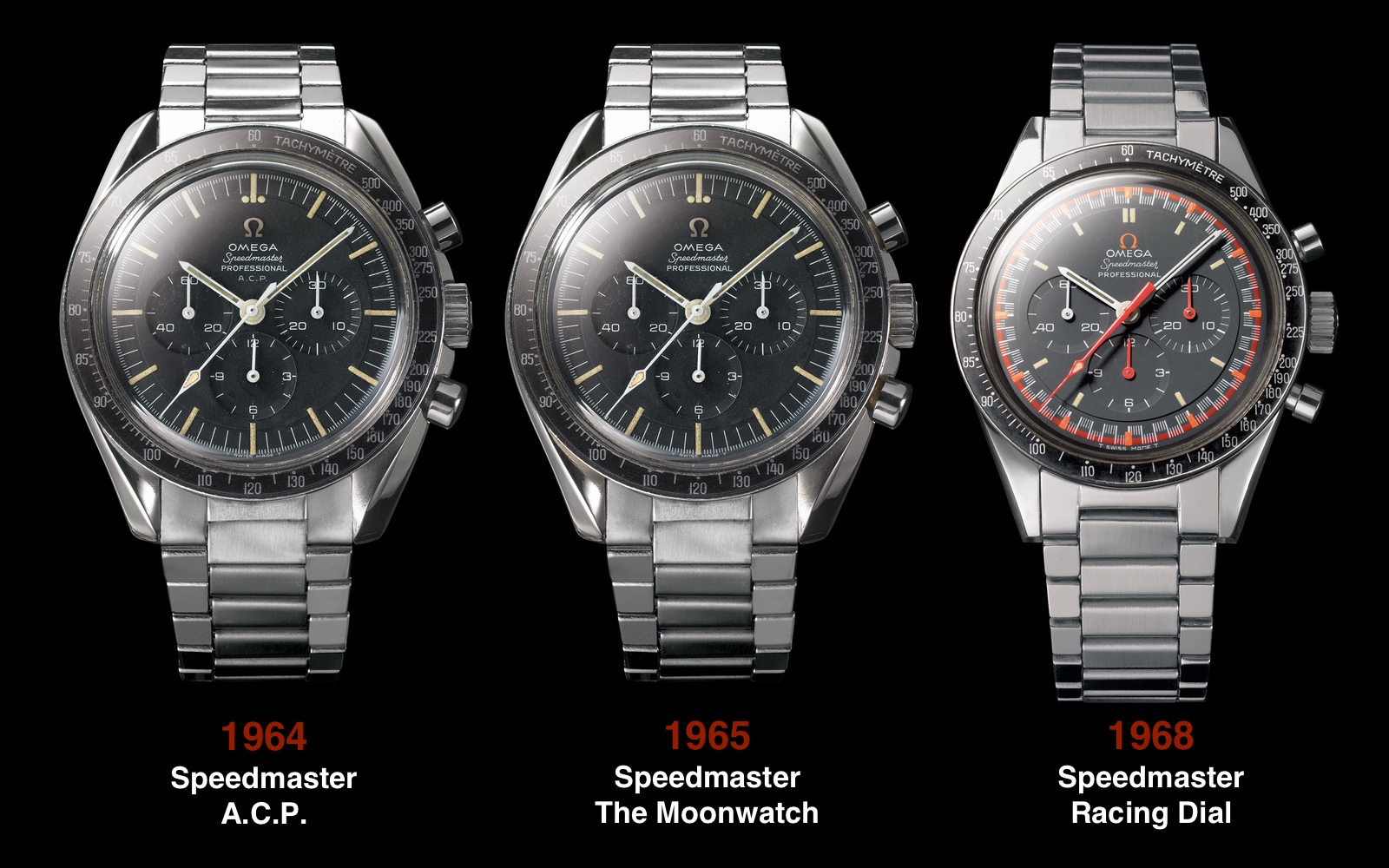 Omega Speedmaster 1964 1965 1968