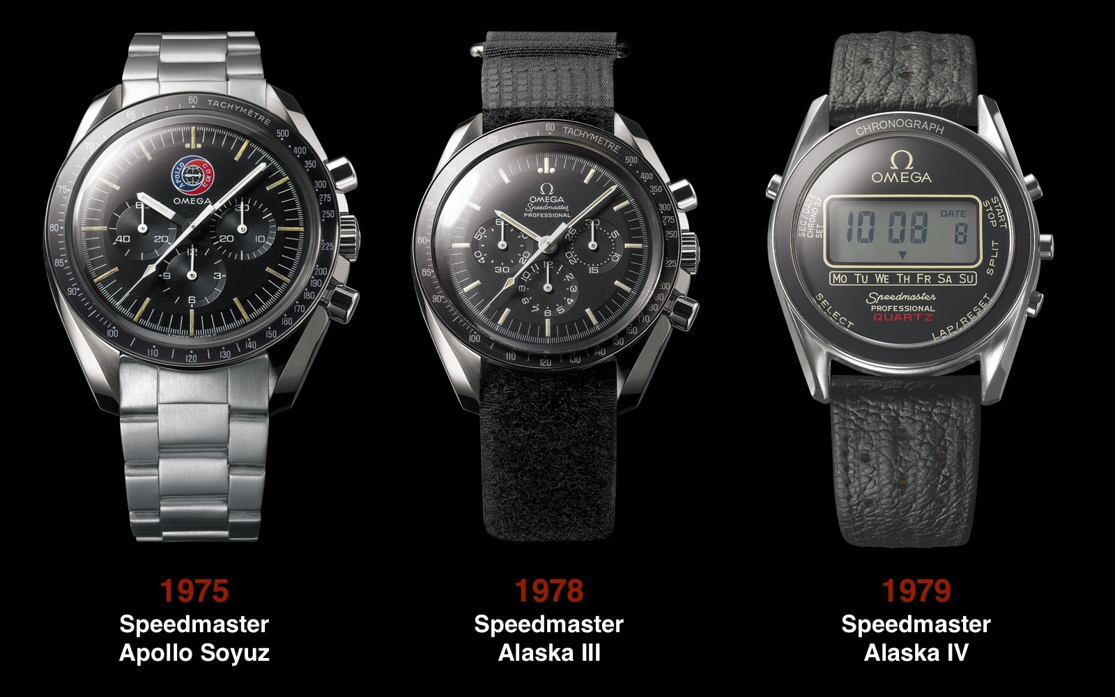 Omega Speedmaster 1975 1978 1979