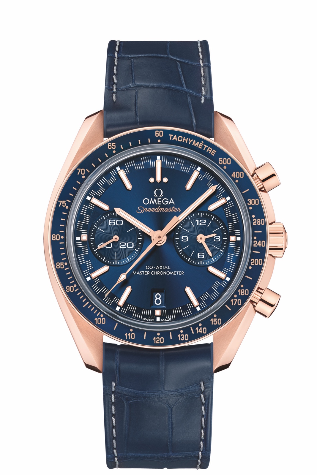 Omega Speedmaster Racing Master Chronometer Sedna Gold Soldat