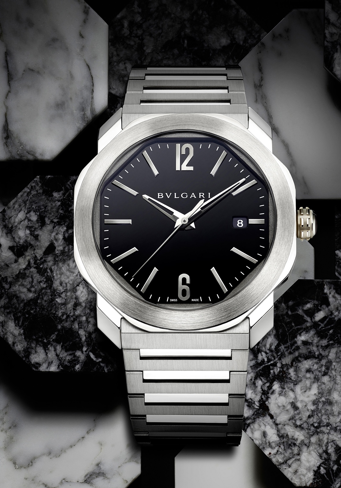 Bulgari en Baselworld 2017 - Octo Roma steel