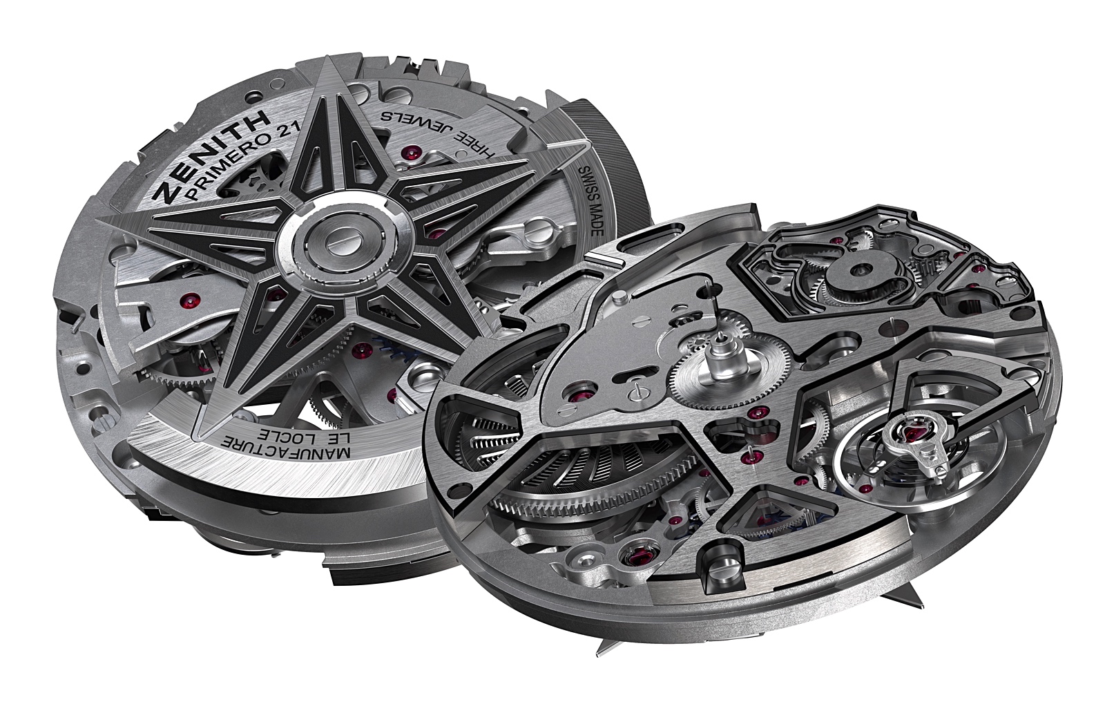 Zenith en Baselworld 2017 - Defy El Primero 21 - calibre El Primero 9004