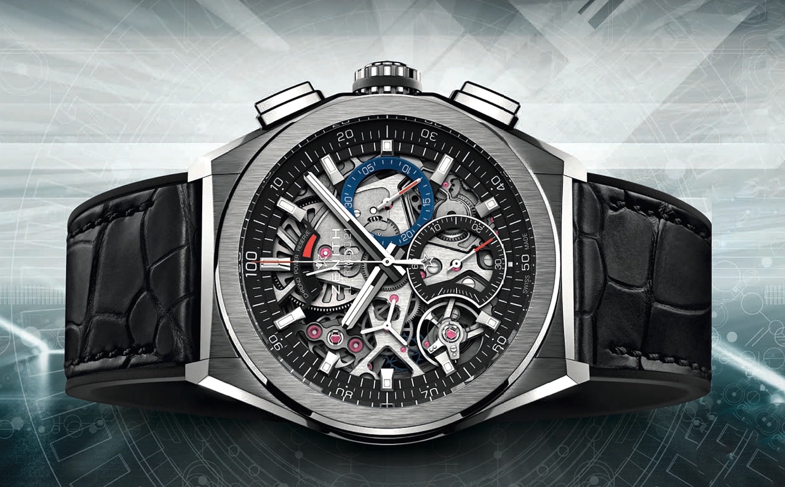 Zenith en Baselworld 2017 - Defy El Primero 21 esqueleto