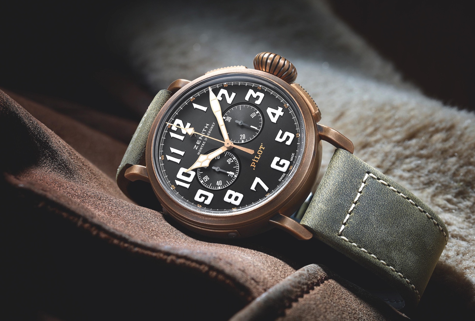 Zenith en Baselworld 2017 - Pilot Extra Special Chronograph