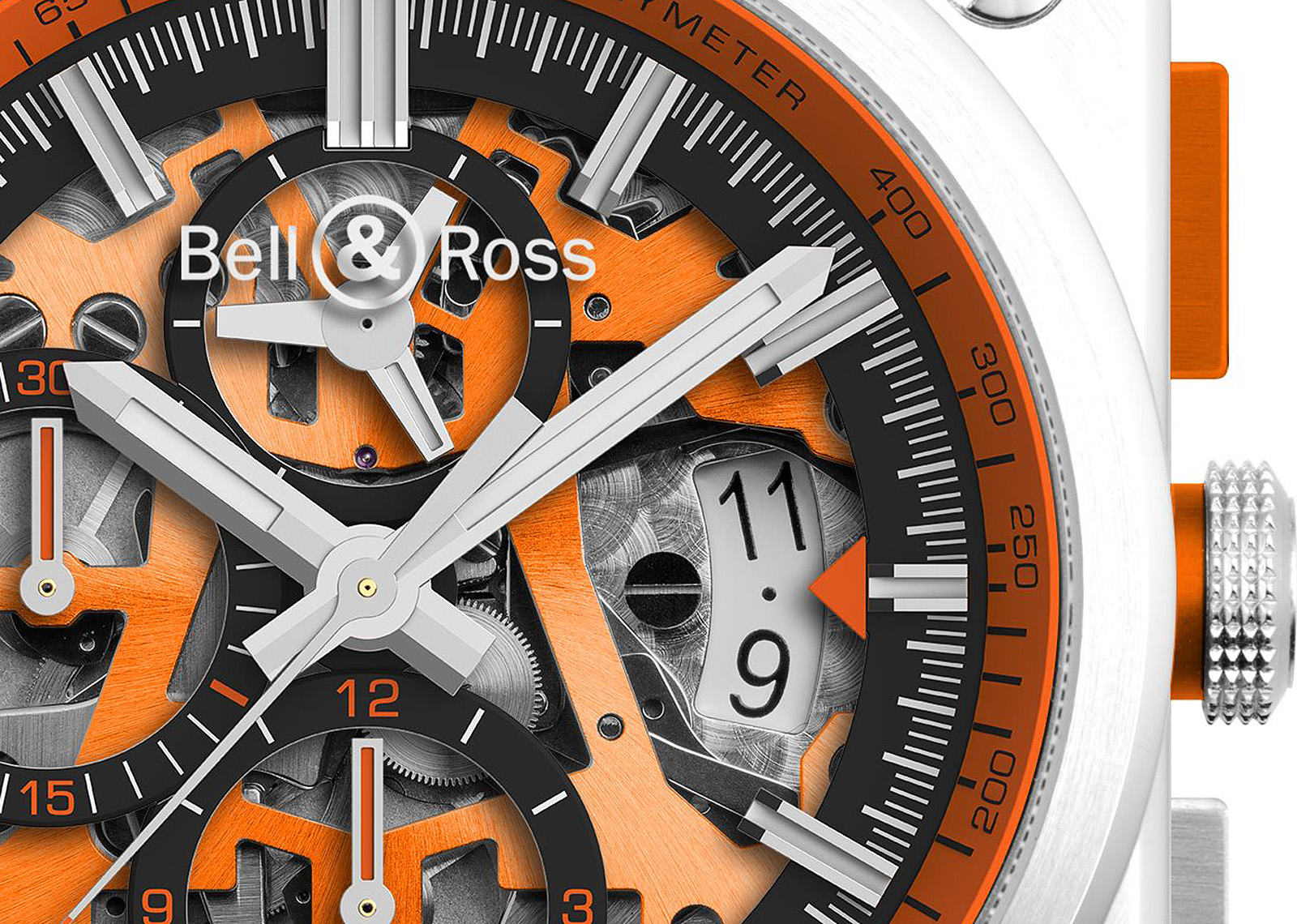 Bell & Ross BR 03-94 AeroGT Orange -04