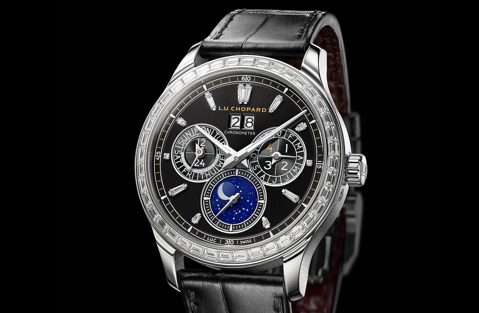 Chopard L.U.C Lunar One Black Tie - 1