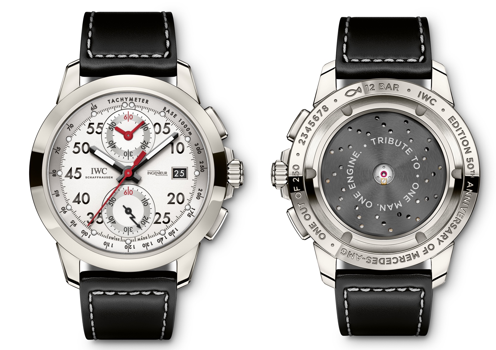 IWC Ingenieur 50A Mercedes-AMG Dial-Back