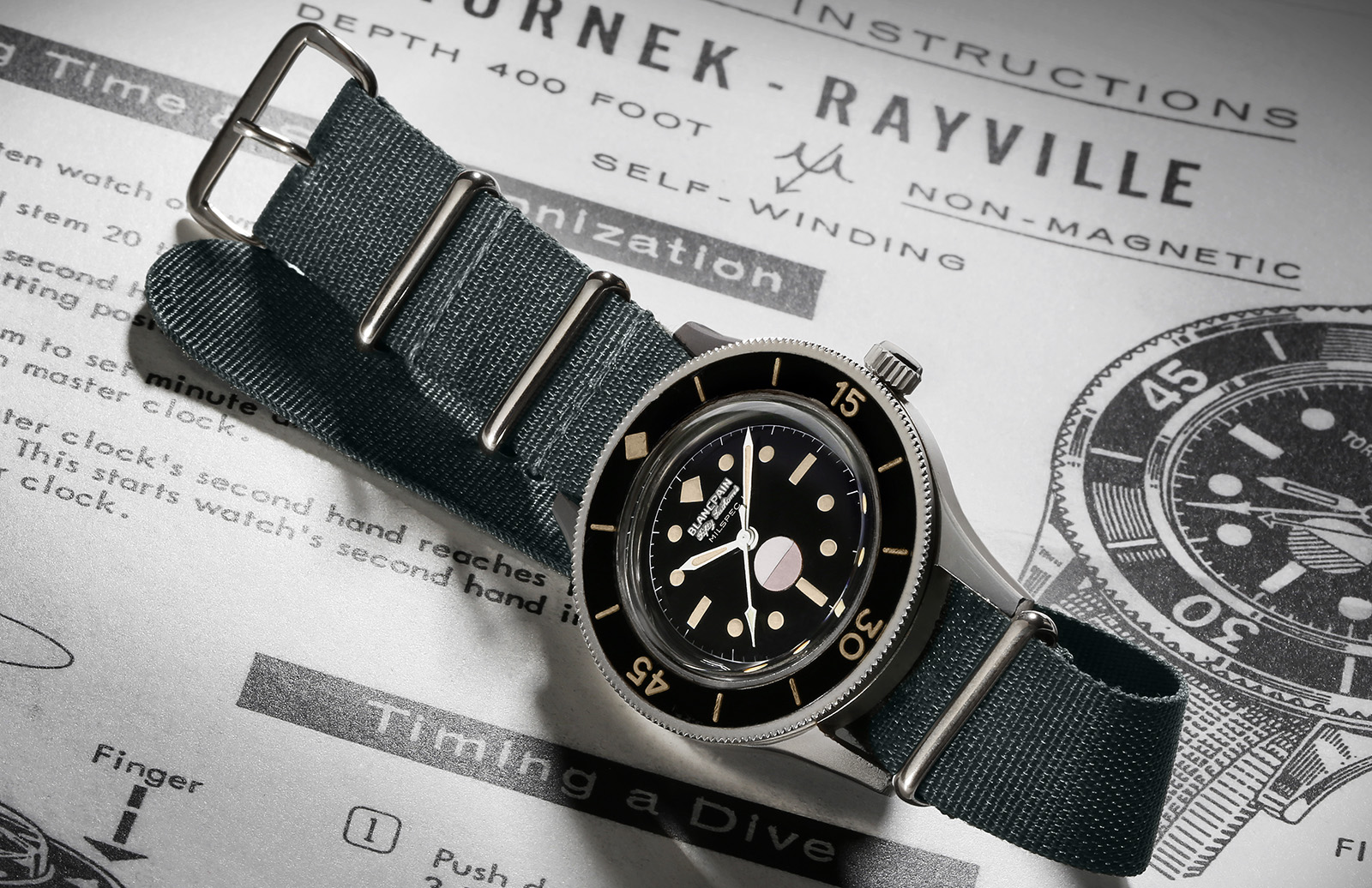 Blancpain Tribute to Fifty Fathoms MIL-SPEC para el Only Watch 2017