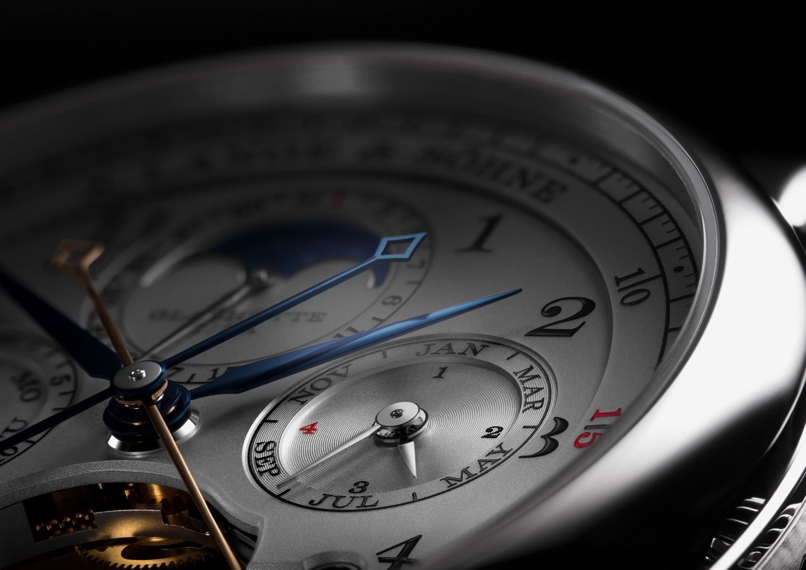 Lange Tourbograph Perpetual Pour le Merite detail 1
