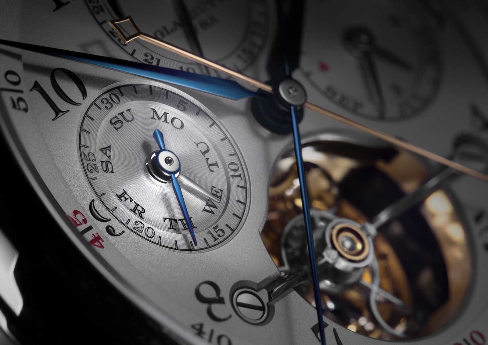 Lange Tourbograph Perpetual Pour le Merite detail 2