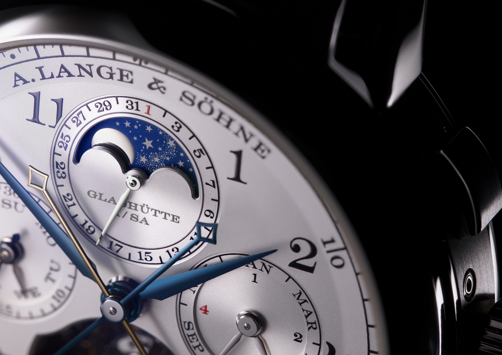 Lange Tourbograph Perpetual Pour le Merite detail 3
