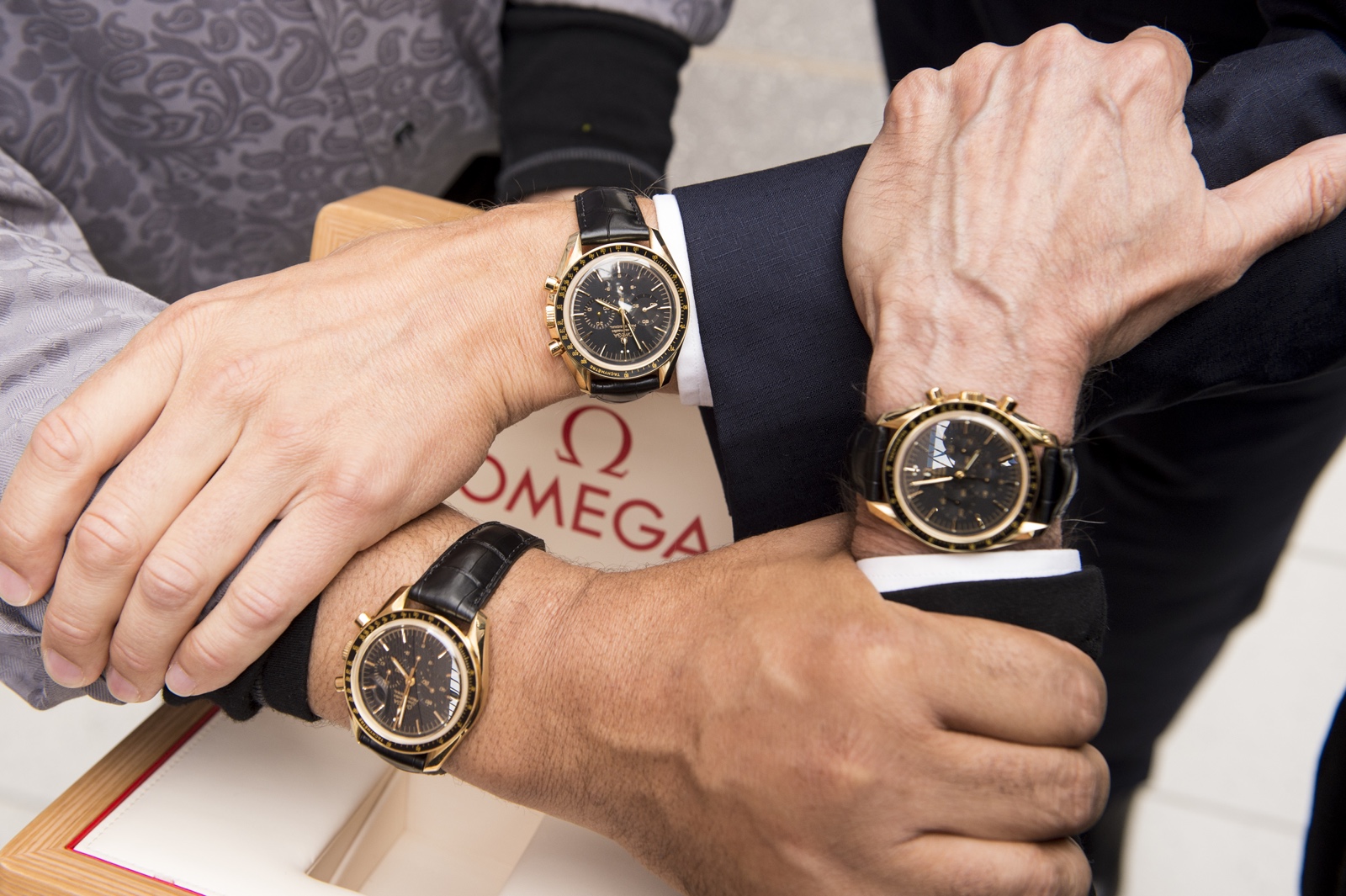 Omega Speedmaster Professional Starmus Wristshot